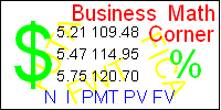 Link to Business Math Corner